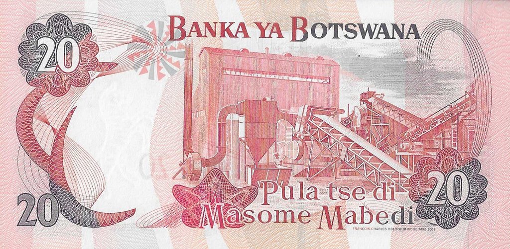 Botswana - 20 Pula 2004 (# 27a)