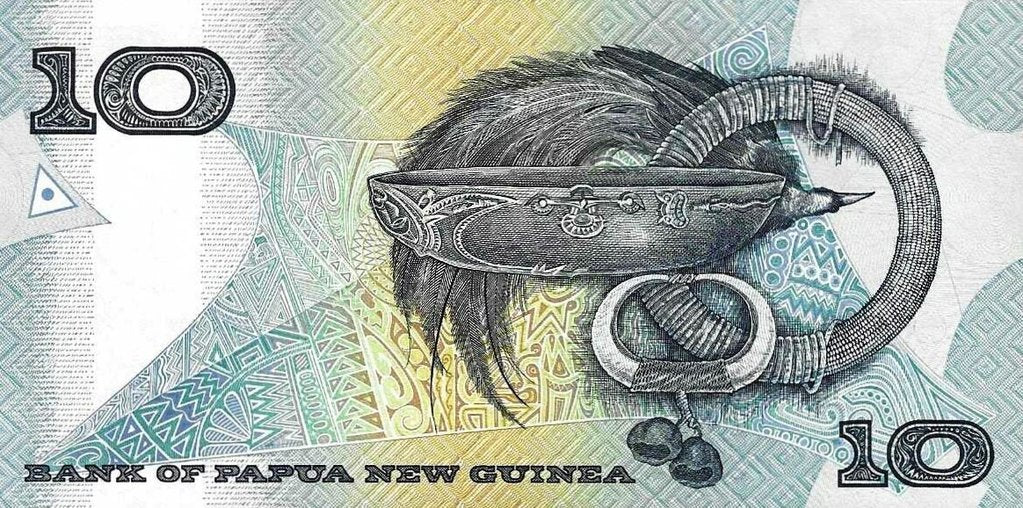 Papua N. Guiné - 10 Kina 1997 (# 9d)