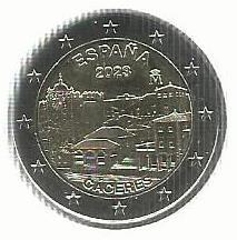 Espanha - 2 Euro 2023 (Km# ...) Cáceres