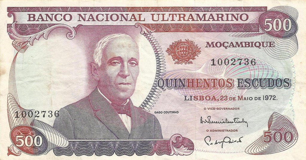 Moçambique - 500$00 1972  (# 114)