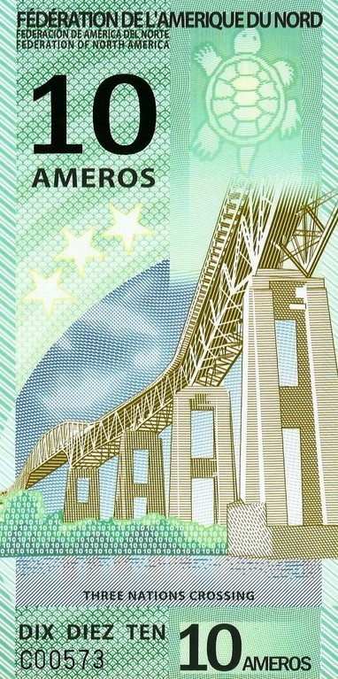 Federação America Norte - 10 Ameros 2011 (# NL)