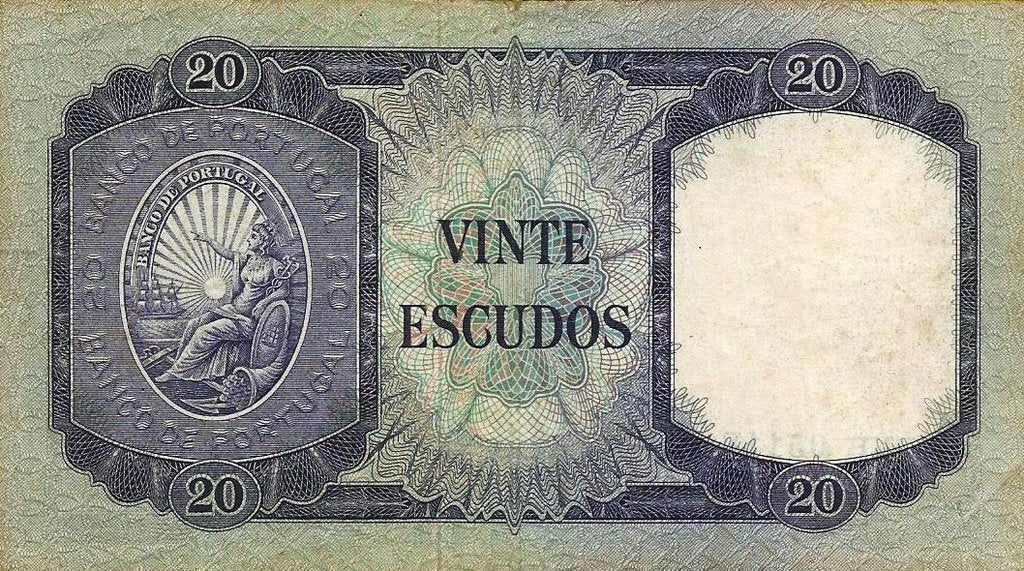 Portugal - 20$00 1960 (# 163)