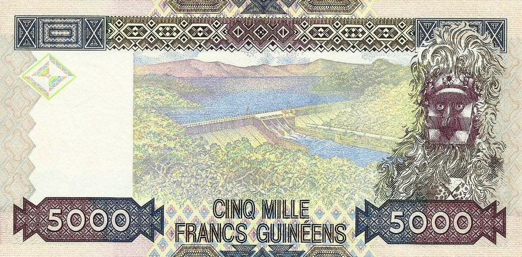 Guiné B. Central - 5000 Francos 2012 (# 35a)