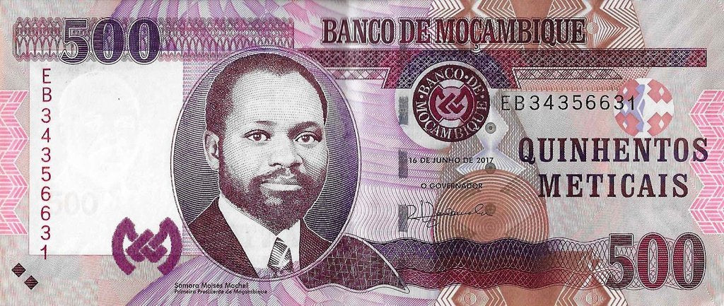 Moçambique - 500 Meticais 2017 (# 153b)