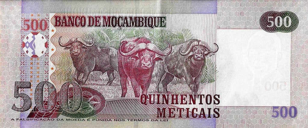 Moçambique - 500 Meticais 2017 (# 153b)