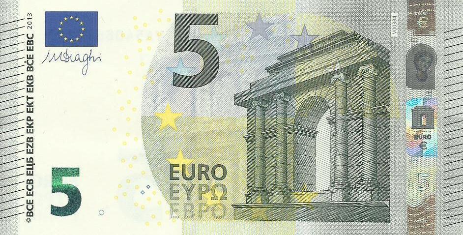 Espanha - 5 Euro 2013 (# 20V)