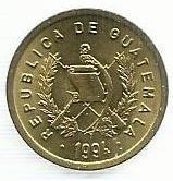 Guatemala - 1 Centavo 1994 (Km# 275.4)