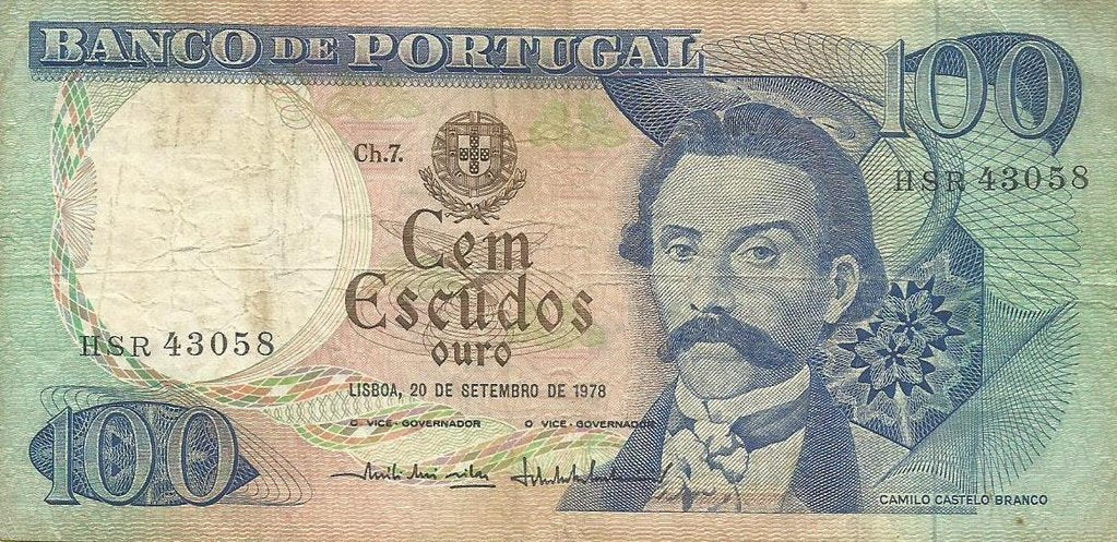 Portugal - 100$00 1978 (# 169b)