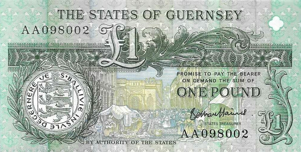 Guernsey - 1 Libra 2016 (# 52d)