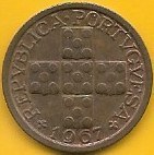 Portugal - X Centavos 1967 (Km# 583)