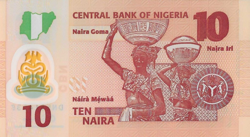 Nigeria - 10 Naira 2018 (# 39)