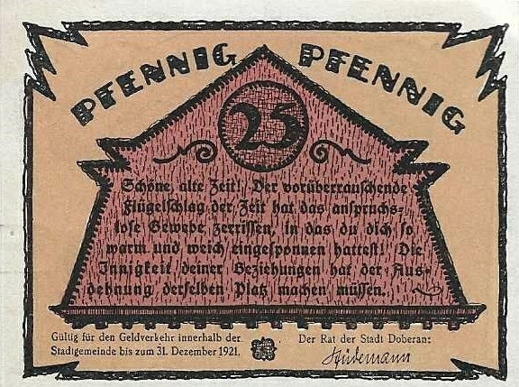 Alemanha - 25 Pfennig 1921 (# NL)