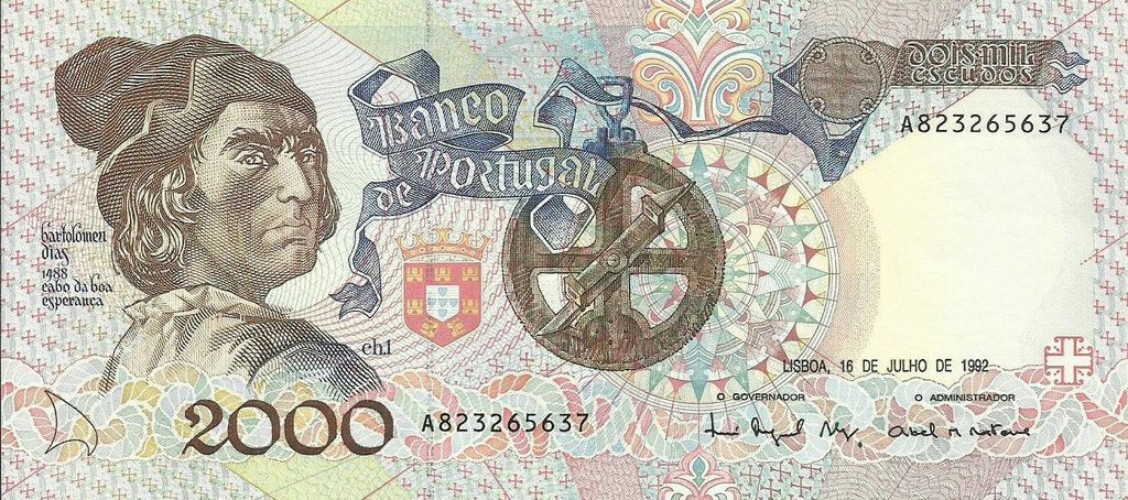 Portugal - 2000$00 1992 (# 186c)