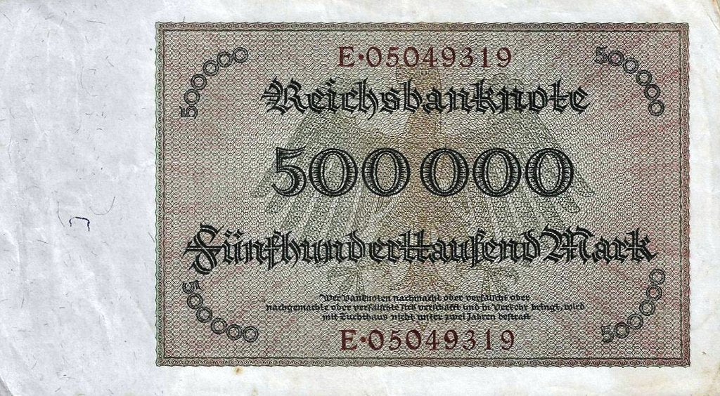 Alemanha - 500000 Marcos 1923 (# 88a)