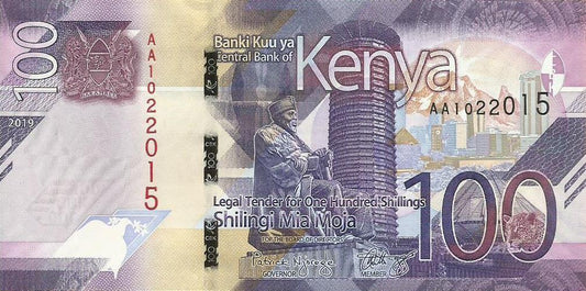 Quenia - 100 Shillings 2019 (# 53a)