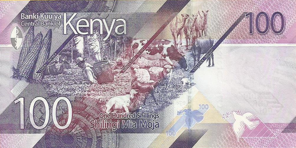 Quenia - 100 Shillings 2019 (# 53a)