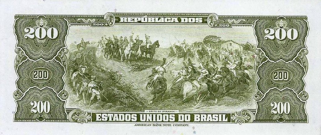 Brasil - 200 Cruzeiros 1964 (# 171c)