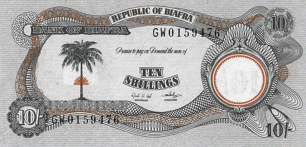 Biafra - 10 Shillings 1968 (# 4)