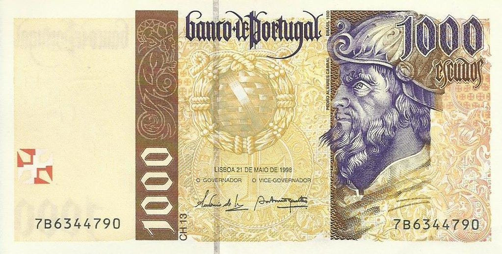 Portugal - 1000$00 1998 (# 188c)