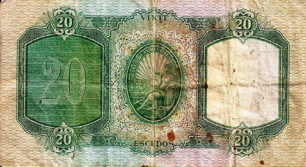 Portugal - 20$00 1959 (# 153b)