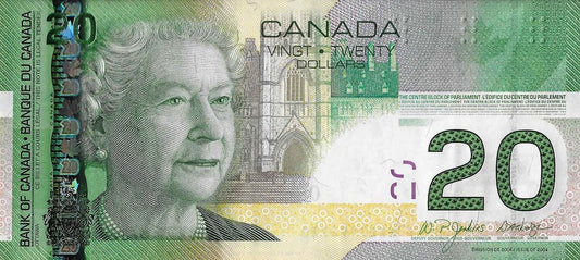 Canada - 20 Dolares 2004 (# 103a)