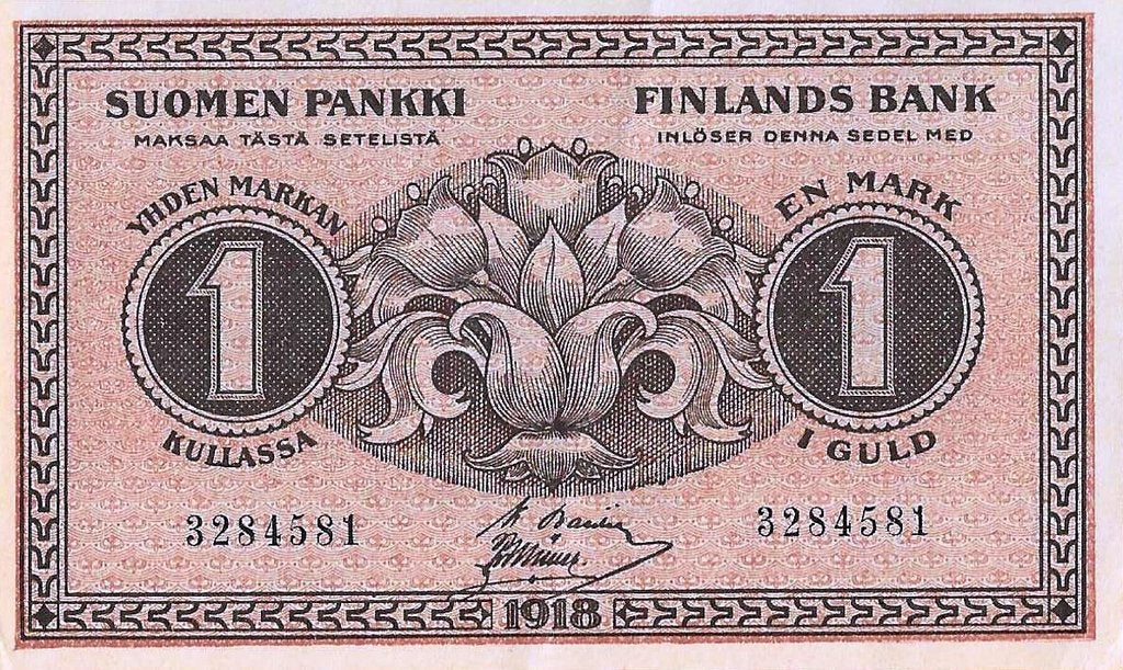 Finlandia - 1 Markka 1918 (# 35)