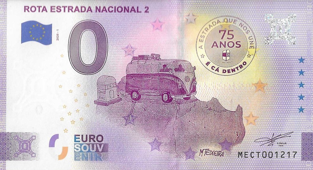 Portugal - 0 Euro 2021 (# Nl) Rota Estrada Nacional 2