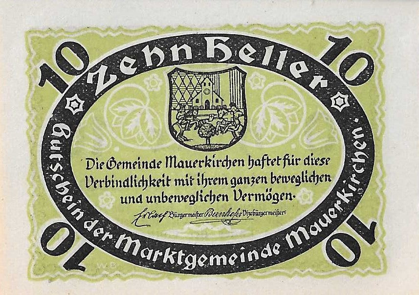 Austria - 10 Heller ND (# JPR0591B)