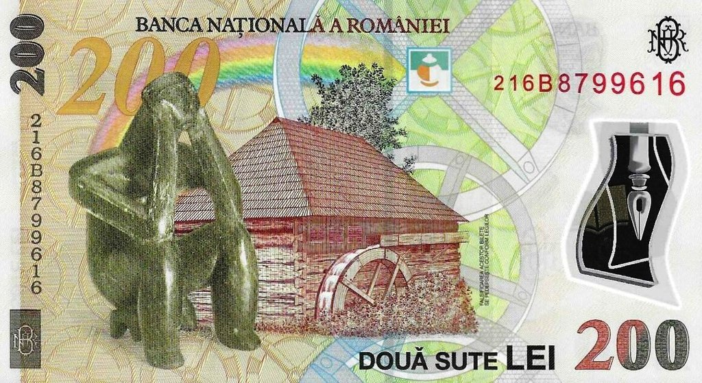 Roménia - 200 Lei 2021 (# 122)