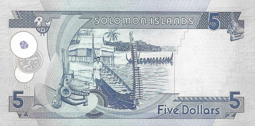 Ilhas Salomão - 5 Dolares 2009 (# 26a)