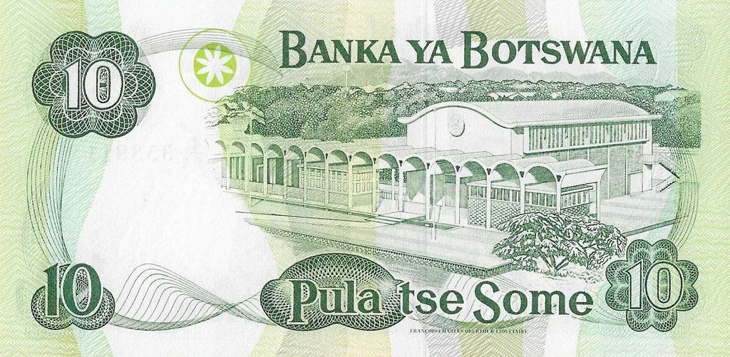 Botswana - 10 Pula 1999 (# 20a)