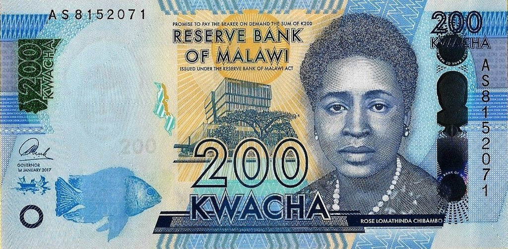 Malawi - 200 Kwacha 2017 (# 60d)