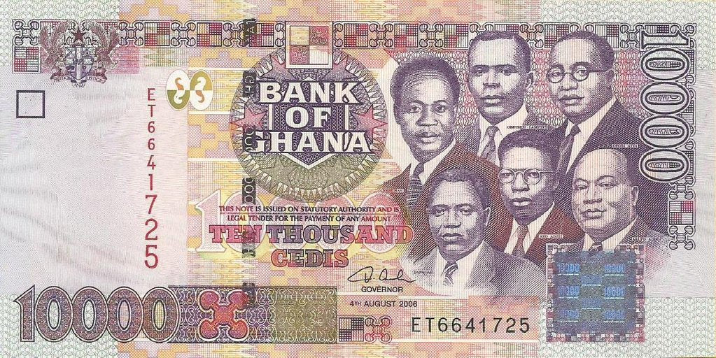 Gana - 10000 Cedis 2006 (# 35c)