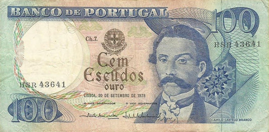 Portugal - 100$00 1978 (# 169b)