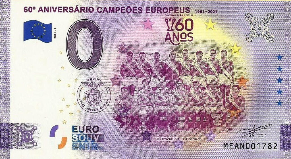 Portugal - 0 Euro 2021 (# Nl) 60º Anivº Campeoes Europeus