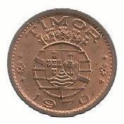 Timor - 50 Centavos 1970 (Km# 18)