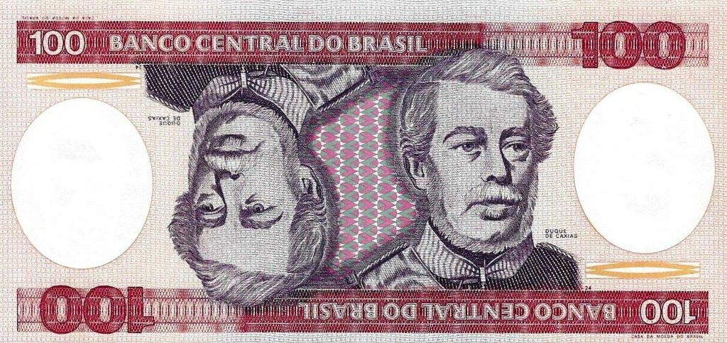 Brasil - 100 Cruzeiros 1981 (# 198a)