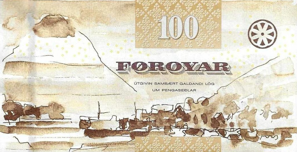 Ilhas Faeroe - 100 Kronur 2011 (# 30)