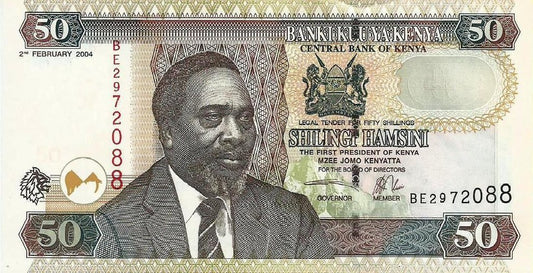 Quenia - 50 Shillings 2004 (# 41d)