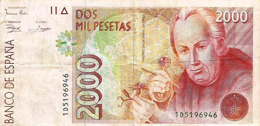 Espanha - 2000 Pesetas 1992 (# 162)