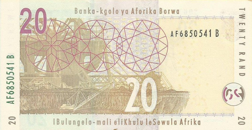 Africa Sul - 20 Rands 2010 (# 129b)