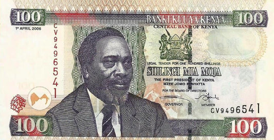 Quenia - 100 Shillings 2006 (# 48b)