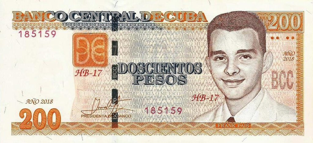 Cuba - 200 Pesos 2018 (# 130a)