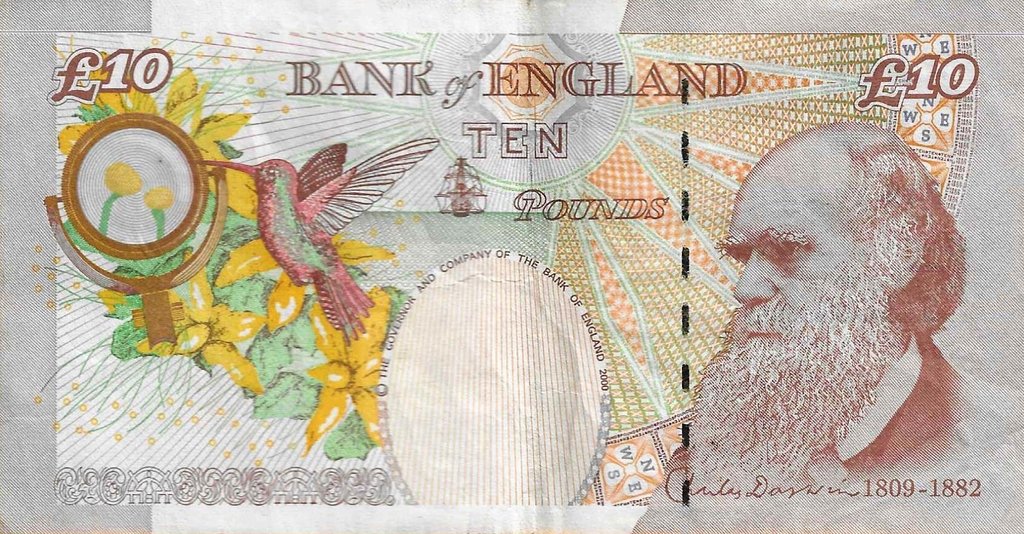 Inglaterra - 10 Libras 2000 (# 389d)