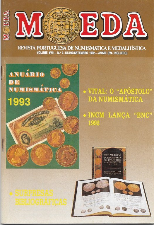 Revista Moeda - Setembro 1992