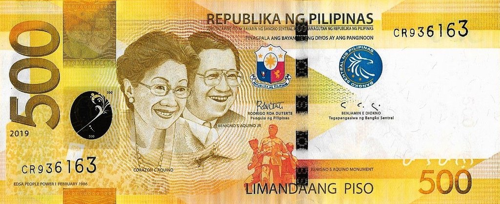 Filipinas - 500 Piso 2019 (# 210)