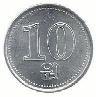 Coreia Norte - 10 Won 2005 (Km# 425)