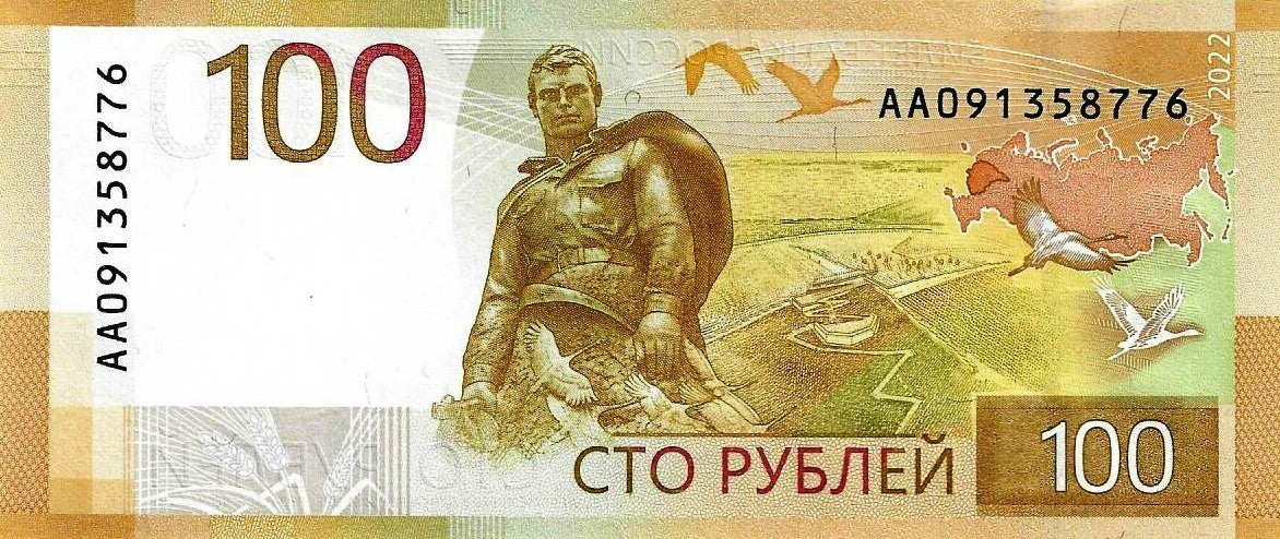 Russia - 100 Rublos 2022 (# 276a)