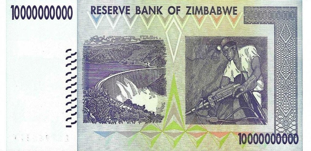 Zimbabwé - 10000000000 Dolares 2008 (# 85)