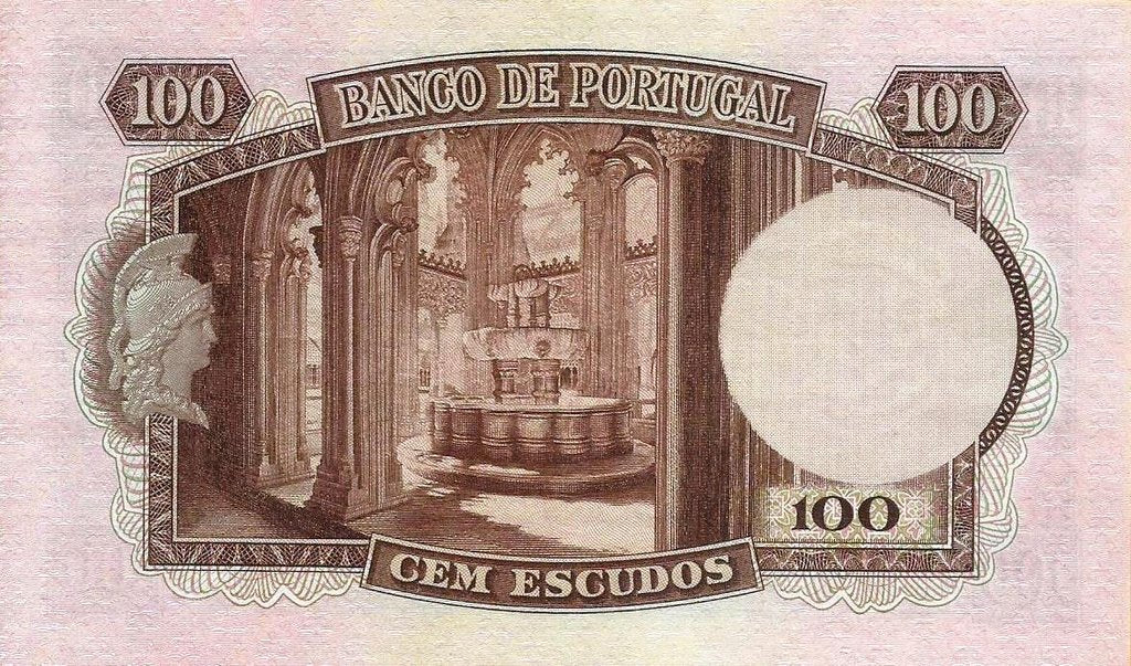 Portugal - 100$00 1957 (# 159)